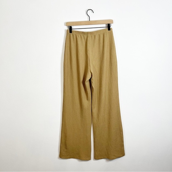 Reformation Agalia Pant Medium Tan Swirl Textured - Picture 4 of 5